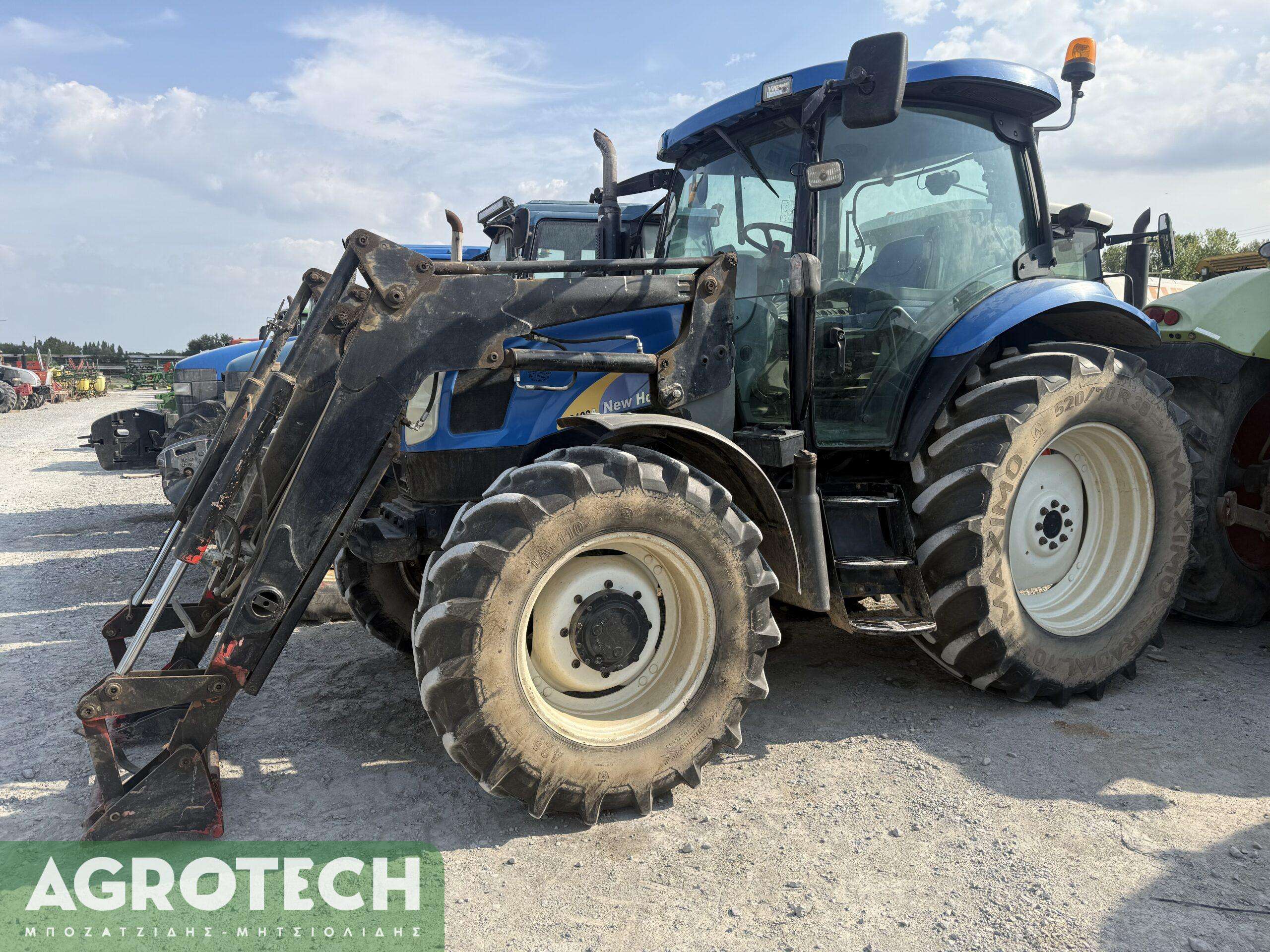 New Holland TS 100Α 2006 (Εμπρός φορτωτής Traclift)