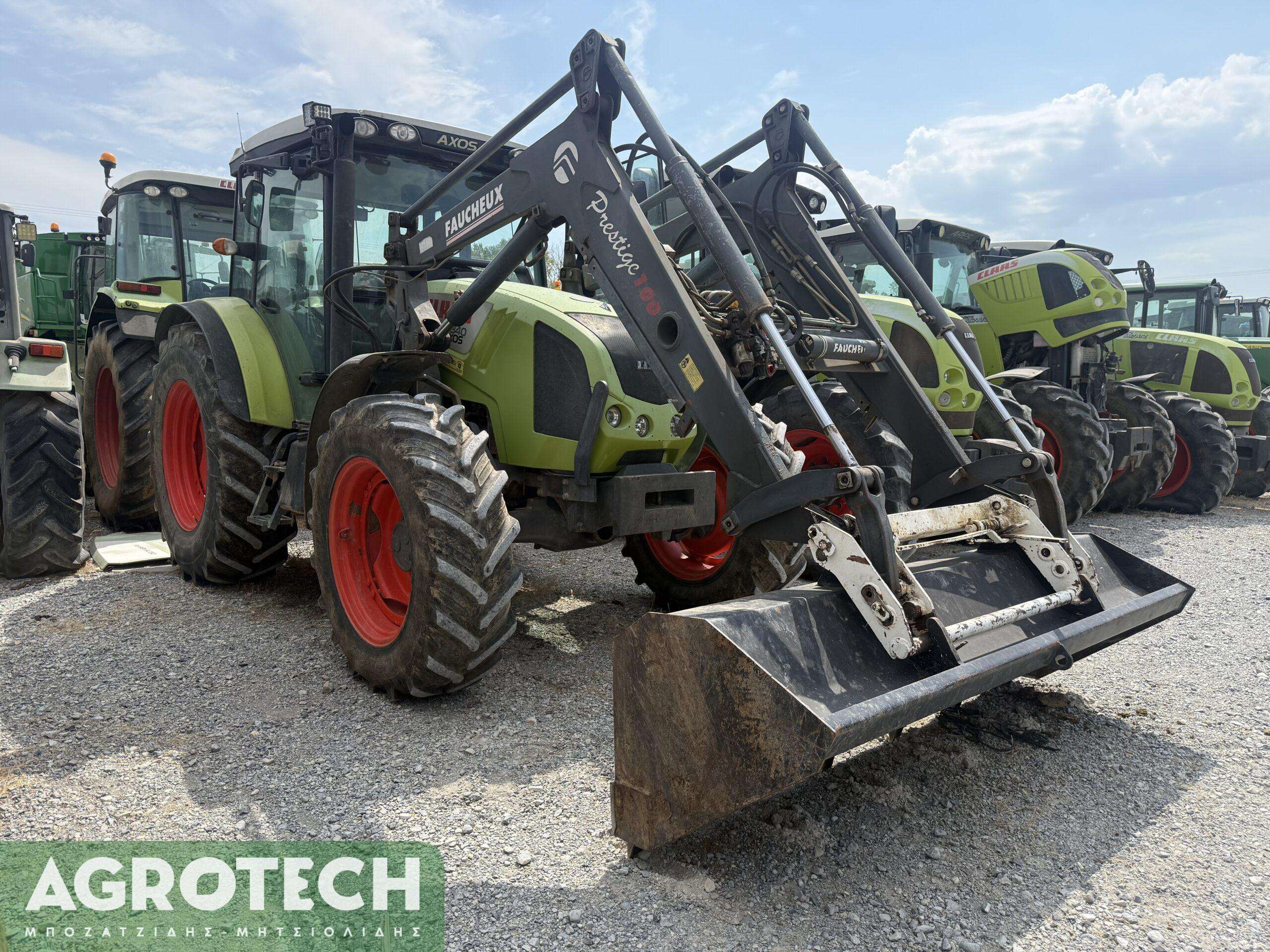 Claas AXOS 340 2012 (Εμπρός φορτωτής με σκάφη)
