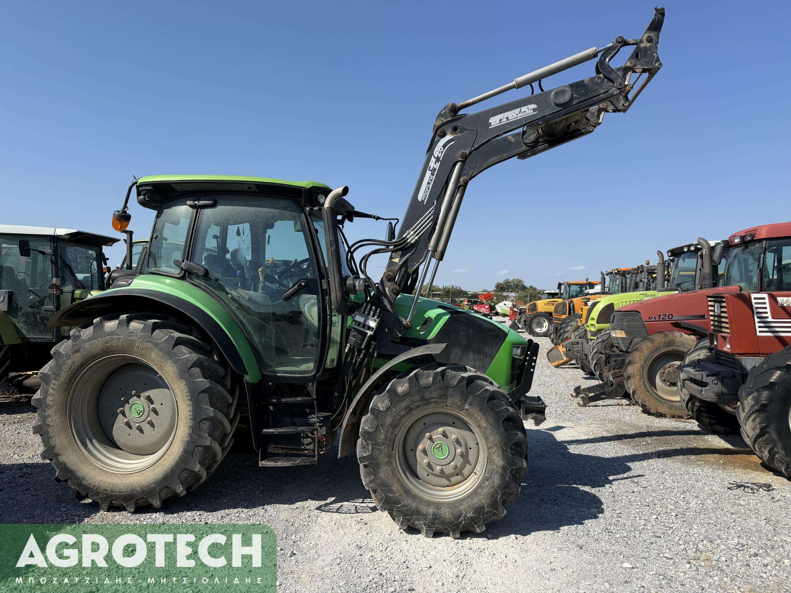 Deutz-Fahr M5120  2013 + εμπρός φορτωτής Stoll 
