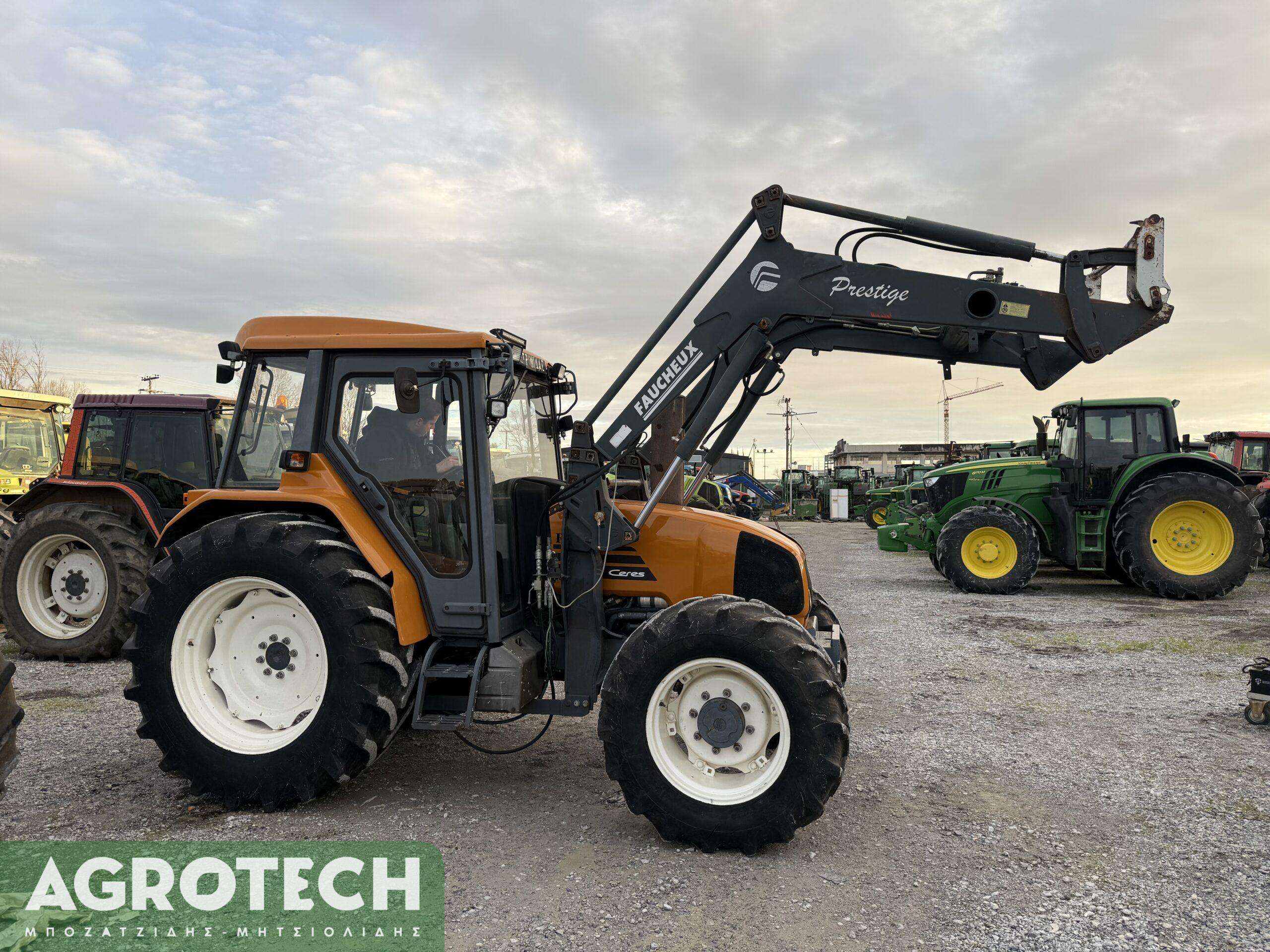 Renault Ceres 85X 1999 + φορτωτής Faucheux Prestige 120