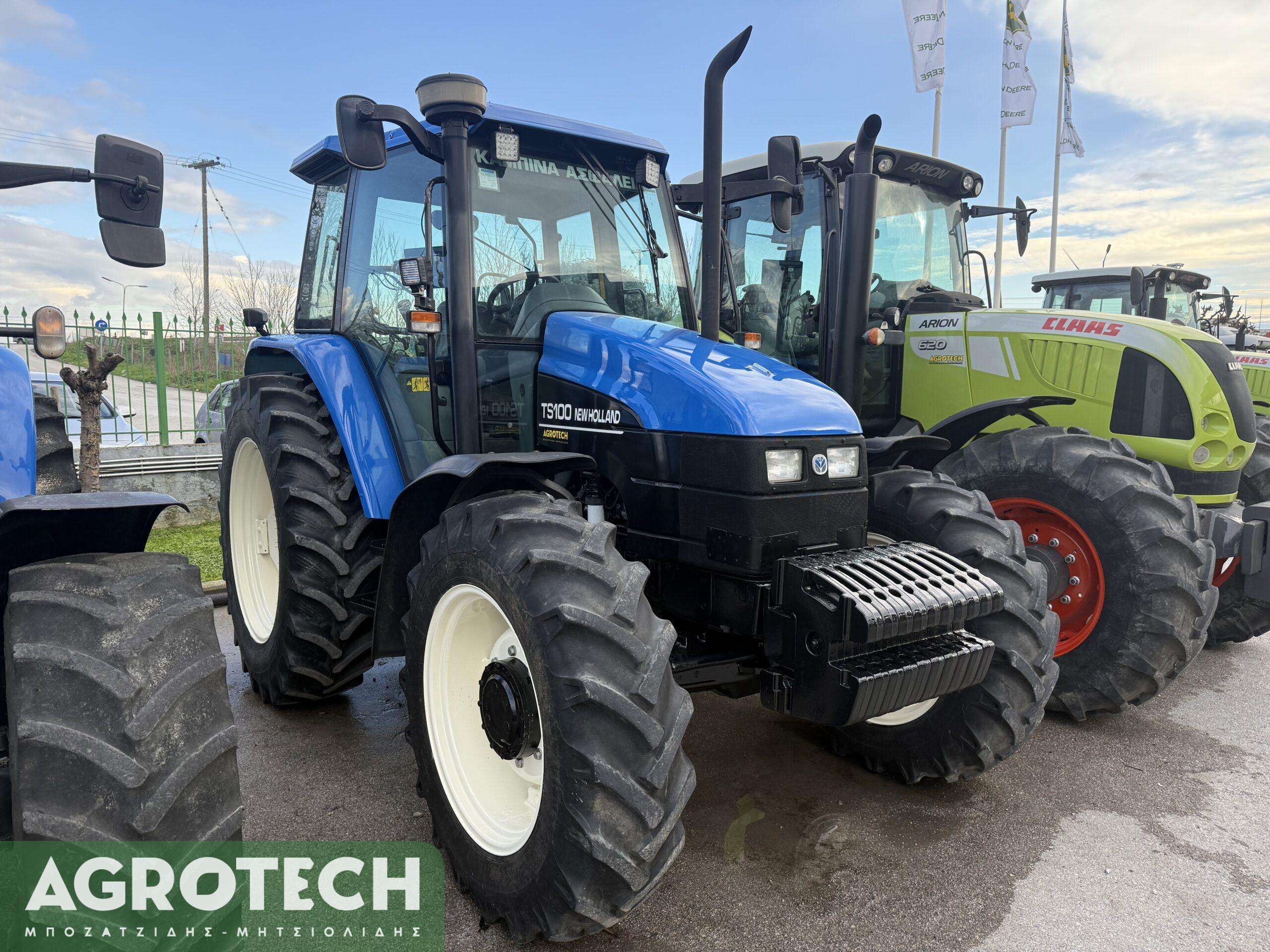 New Holland TS 100 2000 + GPS Trimble