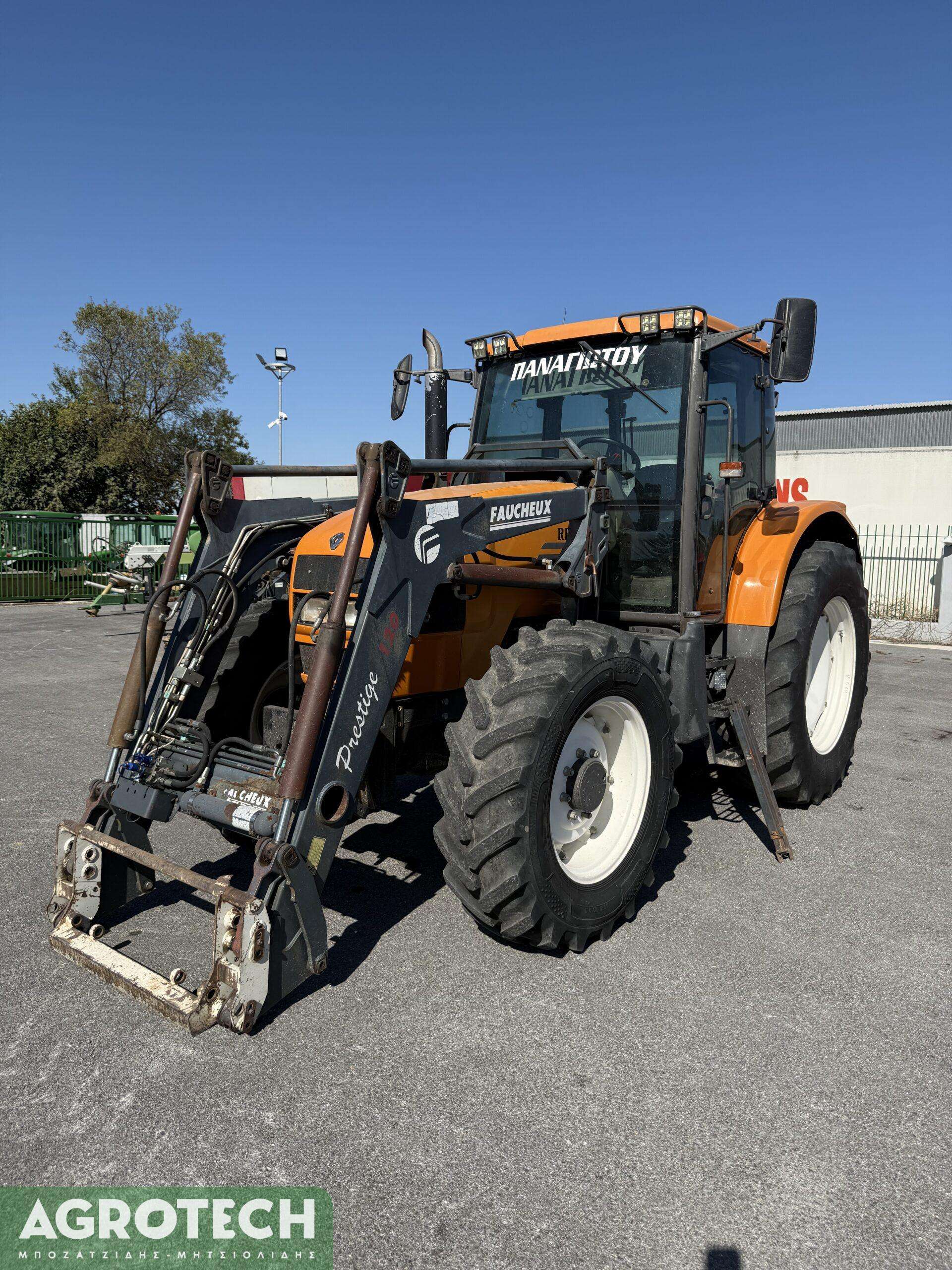 Renault Ares 620 RZ 2001 +Faucheux Prestige 120
