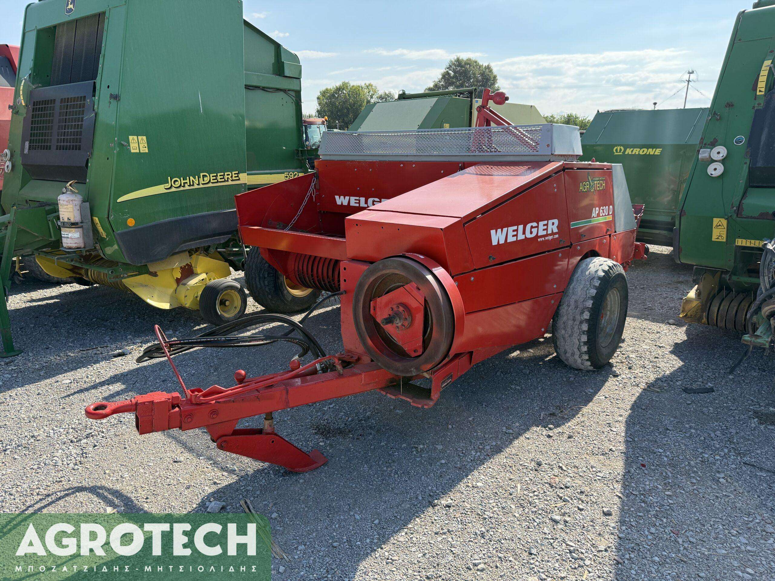 Welger AP 630 D 2000 (Μικρή τετράγωνη)